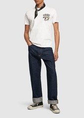 Kenzo Tiger Embroidery Cotton Jersey T-shirt