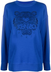 Kenzo tiger logo cotton sweatshirt