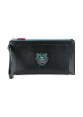 Kenzo Tiger motif zipped wallet