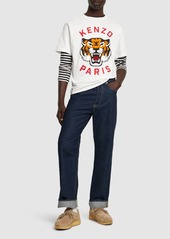 Kenzo Tiger Print Cotton Jersey T-shirt