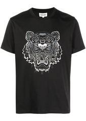 Kenzo Tiger-print logo T-shirt