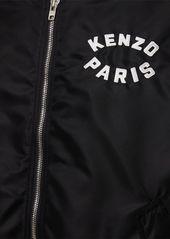 Kenzo Tiger Print Nylon Bomber Jacket