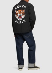 Kenzo Tiger Print Nylon Coach Jacket