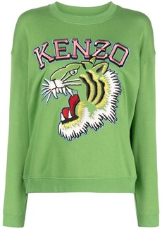 Kenzo Varsity Jungle embroidered sweatshirt
