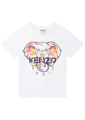 Kenzo White Elephant Logo T-Shirt