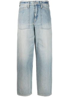 Kenzo wide-leg cropped jeans