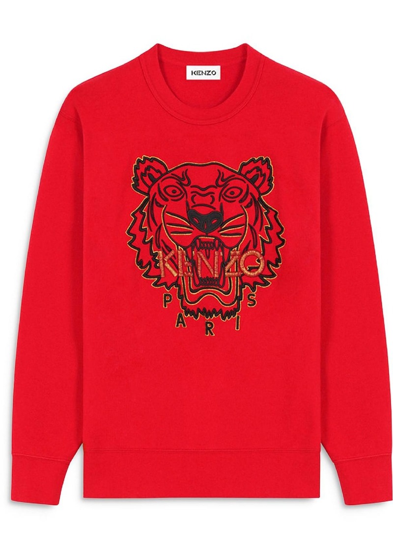 Kenzo Womens Graphic Crewneck Sweatshirt