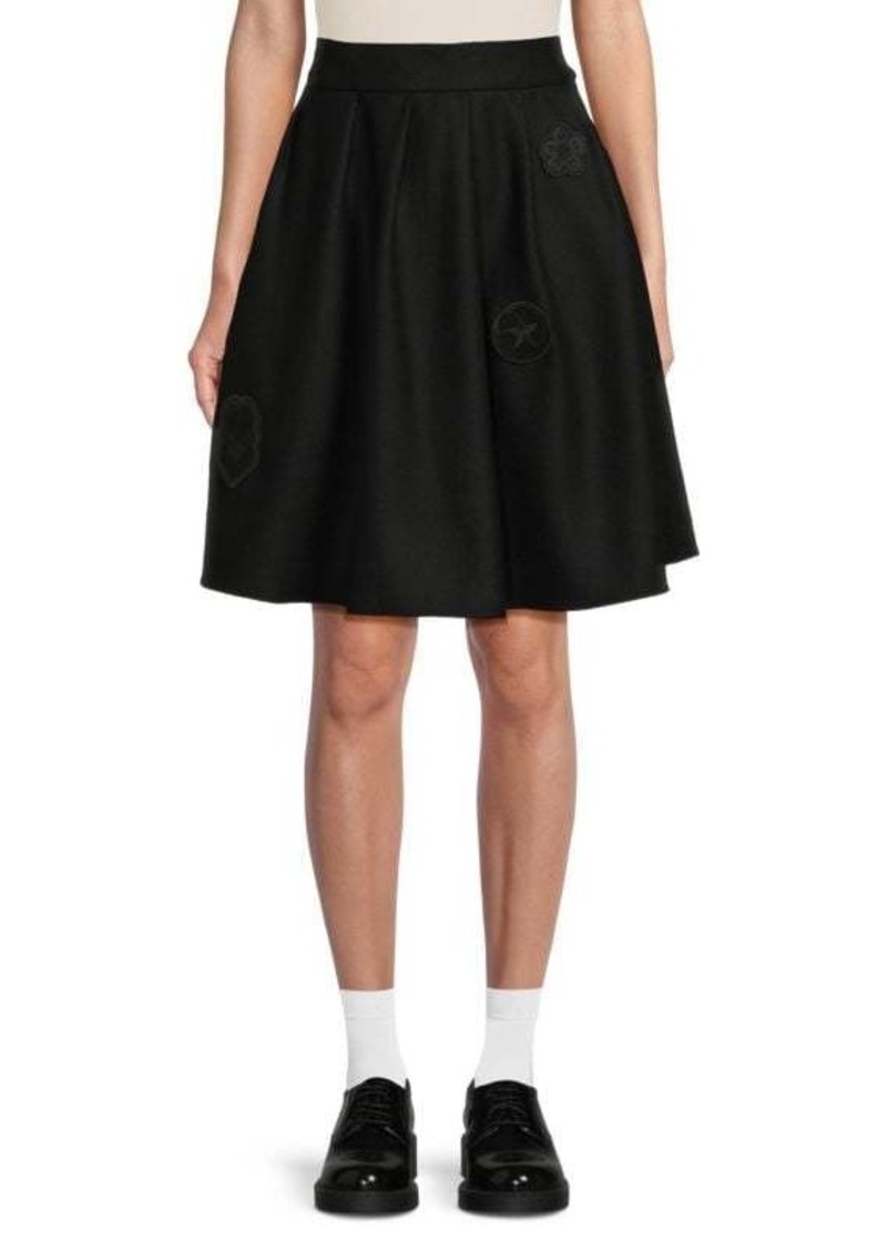 Kenzo Wool Mini Skirt