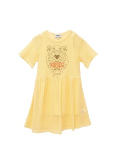 Kenzo Yellow Logo Dress