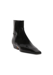 Khaite 25mm Marfa Classic Leather Ankle Boots
