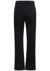 Khaite Abigail High Rise Straight Jean