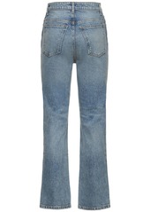 Khaite Abigail Straight Cotton Denim Jeans