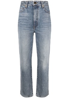 Khaite Abigail straight-leg jeans