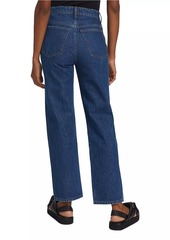 Khaite Abigale Mid-Rise Slim-Fit Jeans