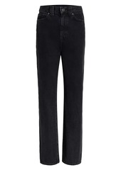 Khaite Albi Baggy Straight-Leg Jeans