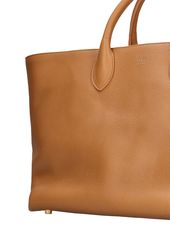 Khaite Amelia Envelope Leather Tote Bag
