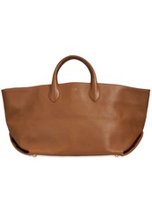 Khaite Amelia Leather Medium Top Handle Bag