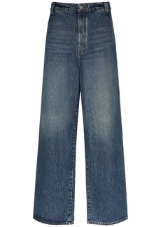 Khaite Bacall Low Rise Straight Jeans