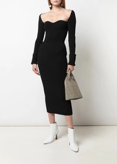 Khaite The Beth ribbed knit dress