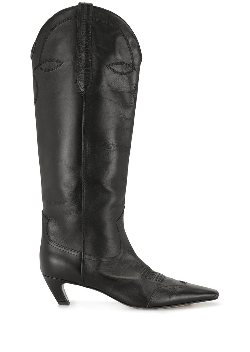 Khaite The Dallas 50mm knee-high boots