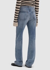 Khaite Danielle High Rise Straight Jeans