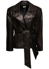 Khaite Dolores Leather Jacket