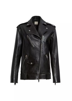 Khaite Hanson Leather Jacket