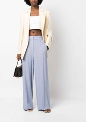 Khaite high-waisted wide-leg trousers