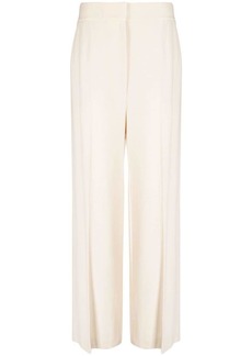 Khaite high-waisted wide-leg trousers