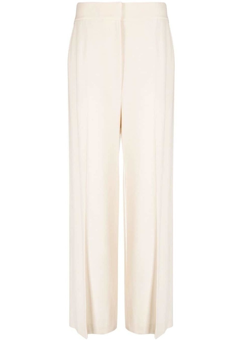 Khaite high-waisted wide-leg trousers