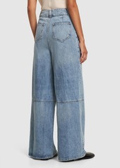 Khaite Isla Wide Cotton Denim Jeans