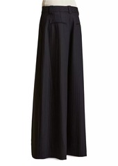 Khaite Jacob Wide-Leg Wool-Blend Pants