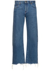 Khaite Kerrie Cotton Denim Straight Jeans