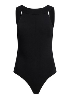 Khaite - Campagna Sleeveless Bodysuit - Black - XS - Moda Operandi