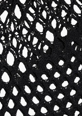 Khaite - Felice studded crochet midi dress - Black - S
