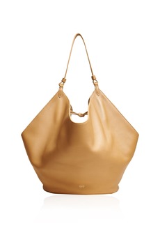 Khaite - Lotus Medium Leather Bag - Neutral - OS - Moda Operandi