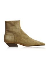 Khaite - Marfa Classic Suede Boots - Neutral - IT 38 - Moda Operandi