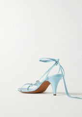 Khaite - Marion leather sandals - Blue - EU 40.5