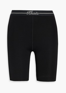 Khaite - Melba stretch-knit shorts - Black - XS