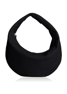Khaite - Olivia Medium Leather Hobo Bag - Black - OS - Moda Operandi