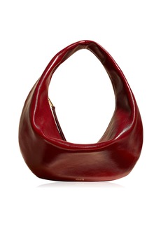 Khaite - Olivia Medium Leather Hobo Bag - Red - OS - Moda Operandi