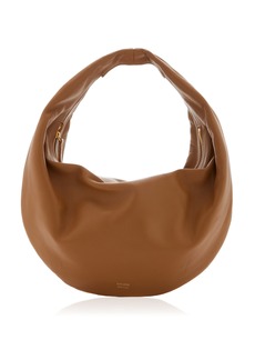 Khaite - Olivia Medium Leather Hobo Bag - Tan - OS - Moda Operandi