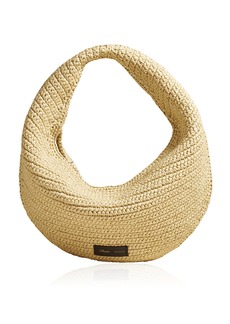 Khaite - Olivia Medium Raffia Hobo Bag - Neutral - OS - Moda Operandi