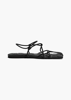 Khaite - Patras leather sandals - Black - EU 39