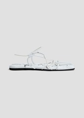 Khaite - Patras leather sandals - White - EU 37