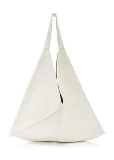 Khaite - Sara Leather Tote Bag - Off-White - OS - Moda Operandi