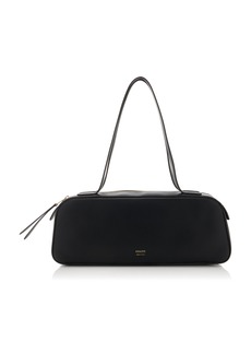 Khaite - Simona Leather Shoulder Bag - Black - OS - Moda Operandi