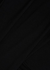 Khaite - Vienna cutout ruched jersey maxi dress - Black - M