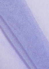 Khaite - Viola metallic stretch-knit top - Purple - L