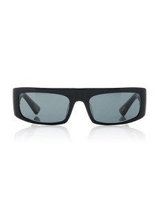 Khaite - x Oliver Peoples 1979C Square-Frame Acetate Sunglasses - Black - OS - Moda Operandi